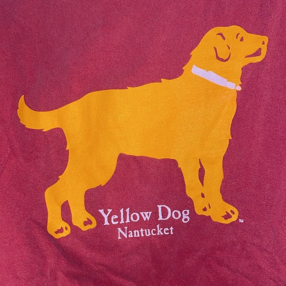 Yellow Dog Nantucket Comfort Colors T-Shirt Size Unisex Small - Picture 3 of 3